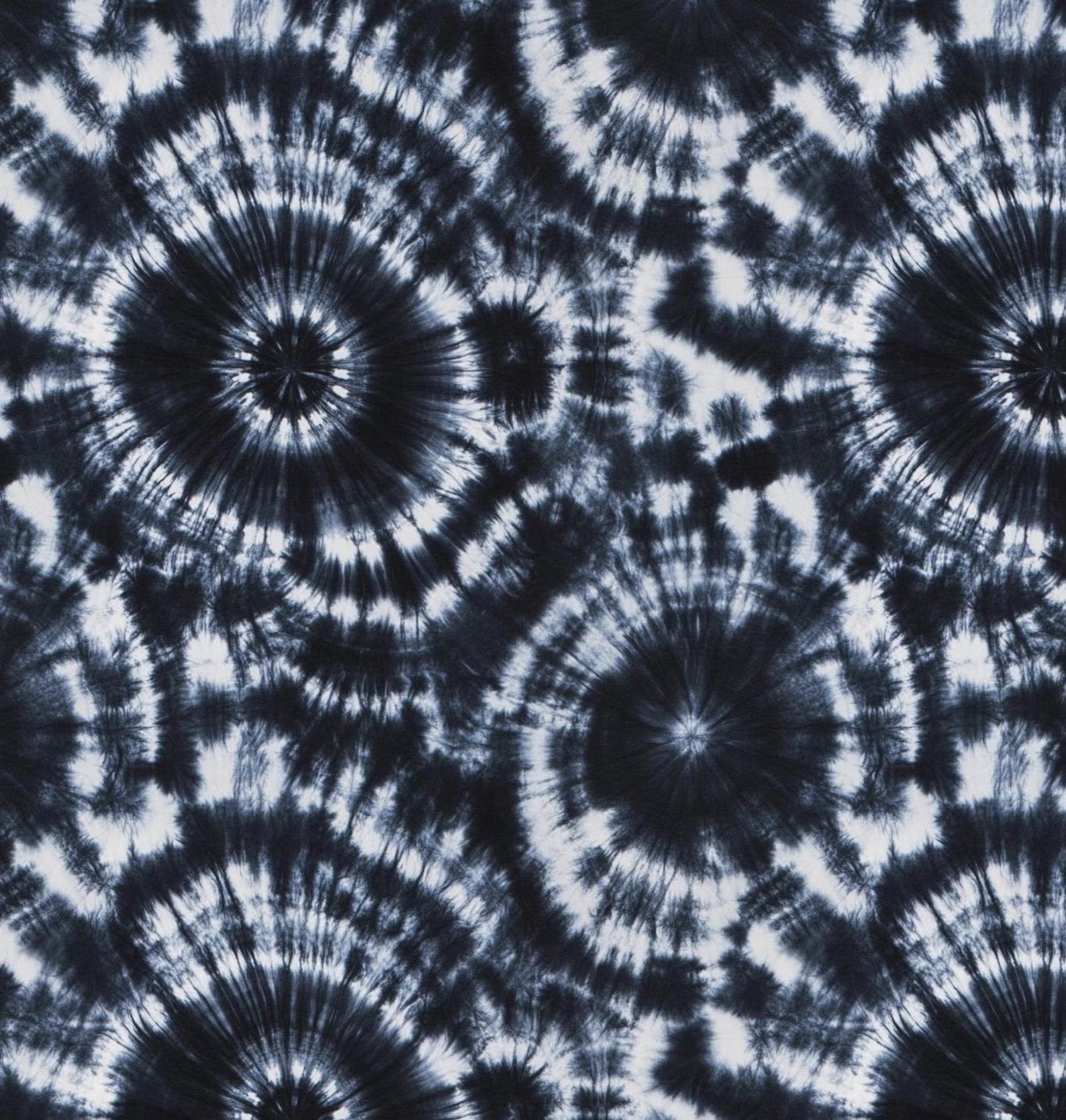Vibrant Rainbow Tie Dye Fabric – Colorful Psychedelic Print Textile by the Yard