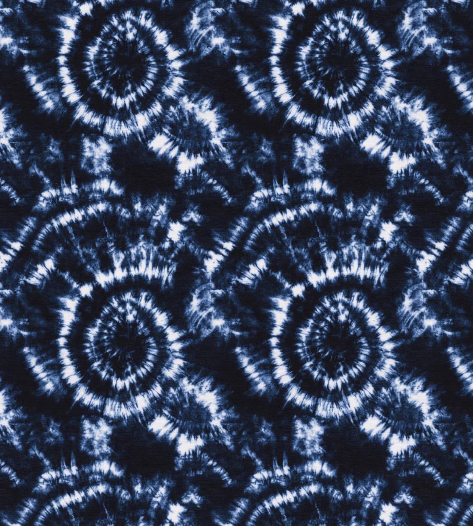 Historic Indigo Print Fabric – Premium Soft, Lightweight & Breathable Deep Blue Textile by the Yard