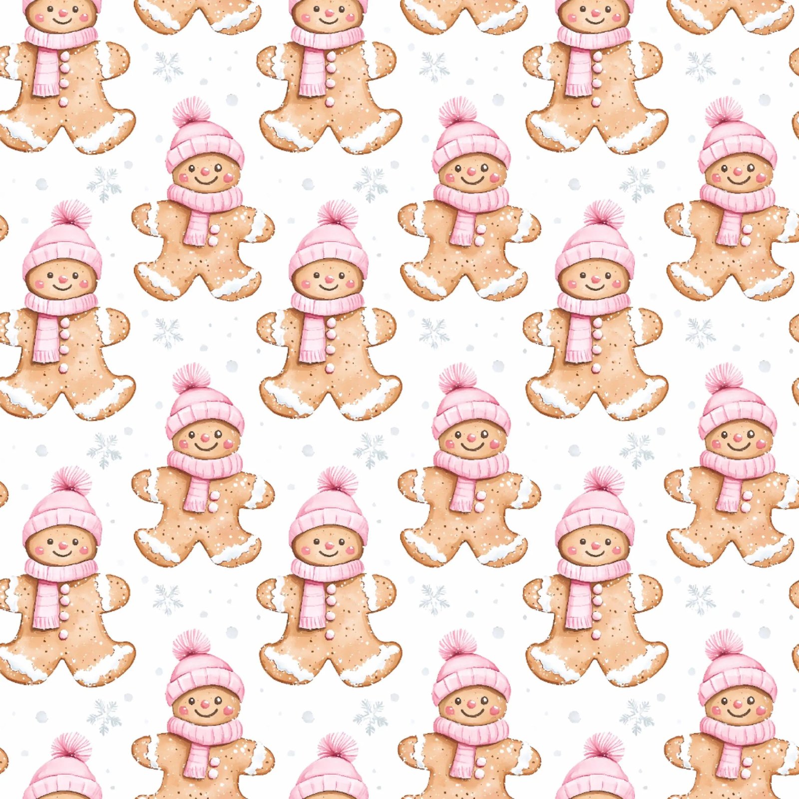 Festive Christmas Gingerbread & Holiday Ornament Fabric Collection by the Yard - Image 2